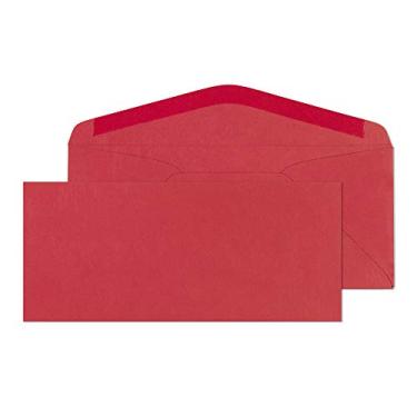 Imagem de Envelope multicolorido #10 Envelope-Envelopes de cores sortidas - 50 pacotes, Holiday Red
