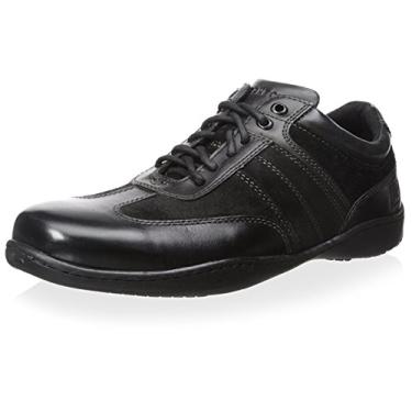Imagem de Rockport Sapato Oxford masculino Rocker Landing II T Toe, Preto, 10