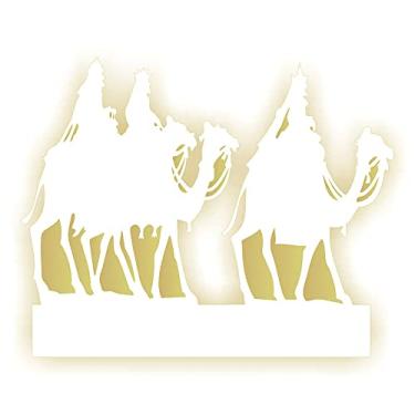 Imagem de Stencil de Acetato para Pintura OPA 20X25CM - 2120 TRÊS REIS MAGOS