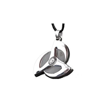 Imagem de Colar com pingente de olho de roda Naruto, acessórios de filme de animação Small