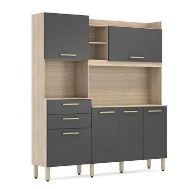 Imagem de Kit Cozinha Select com 6 Portas e 2 Gavetas Demóbile