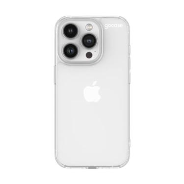 Imagem de Gocase Capa Anti Impacto Modelo Slim Guard Compatível com iPhone (Transparente, iPhone 15 Pro)