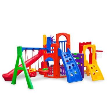 Imagem de Playground Multiplay Petit+Play House + Kit Fly Duplo - Freso