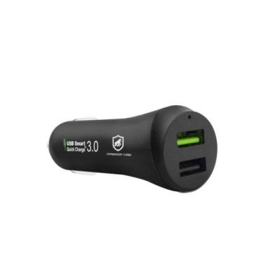 Imagem de Carregador Veicular Turbo Fast Charger - GSHIELD - 2 USB BP62LACMB (Pr