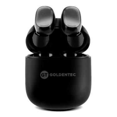 Imagem de Fone de Ouvido TWS GT Drop  Preto  Goldentec - GOLDENTEC ACESSORIOS