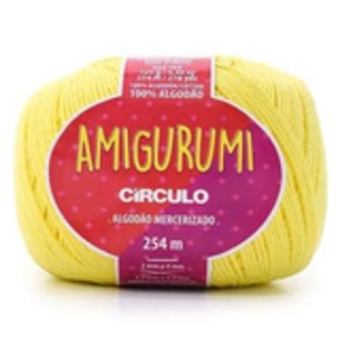 Imagem de Fio Amigurumi 125gms 254mts kit 2 unidades - Circulo, 1730 Amarelo Can
