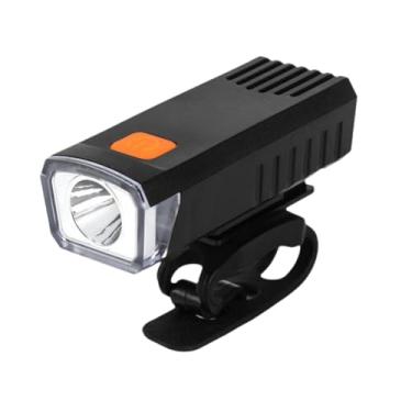 Imagem de oshhni Lanterna leve de bicicleta Fácil Instalação Brilho Ajuste iluminação Luz frontal de bicicleta para acessórios noturnos de ciclismo