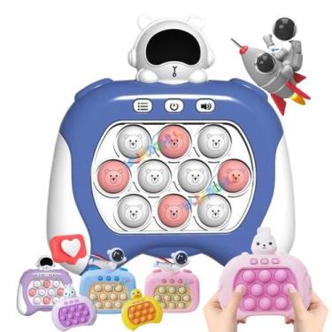 Imagem de Pop it mini game eletrônico anti estresse infantil vários modos e níve