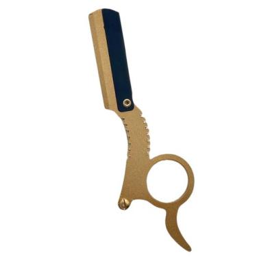 Imagem de Navalhete Profissional De Barbeiro Navalha De Dedo - Umi