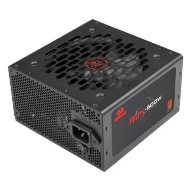 Imagem de Fonte Gamer Redragon RGPS-600W 80 Plus Bronze ATX PFC Ativo Full Range GC-PS024