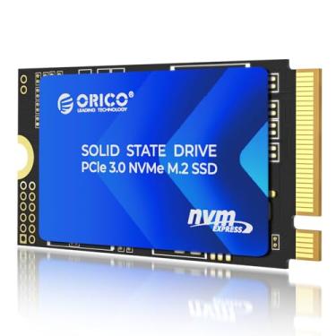Imagem de ORICO M.2 2242 NVMe SSD 512GB, PCIe 3.0 com velocidade de leitura de 2800 MB/s, TLC NAND, dissipador de calor de cobre para laptops, mini PCs, dispositivos IoT e unidades externas DIY - J10-2242