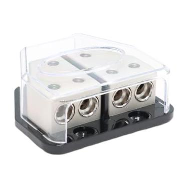 Imagem de predolo de conexão de distribuição de energia substitui alto-falantes, distribuidor divisor para áudio, carro, barco, Preto