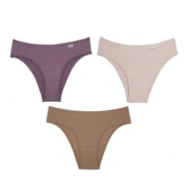 Imagem de Calcinha Biquini Del Rio Ref.51364- Kit Com 9, New Nude/Areia/Mousse, 