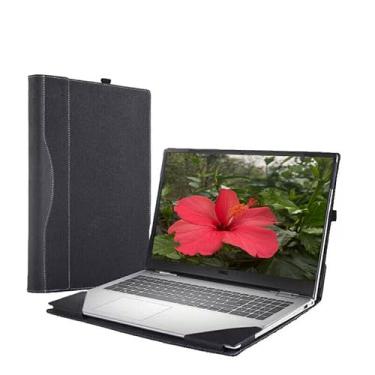 Imagem de XJchen Capa para laptop compatível com Lenovo Yoga Slim 7 15ILL9 15ILL9 15 polegadas IdeaPad Slim 3 5 15IRU9 15IRH9 15Q8X10 15ARP10 15AHP10 15IRH10R 15IRH10 15IRH10 Capa protetora (preto)