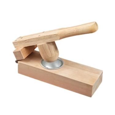 Imagem de ＫＬＫＣＭＳ Mochi Skin Maker Ferramenta de Prensa de Massa de Madeira Ferramenta de Prensa Doméstica Molde de Bolinho