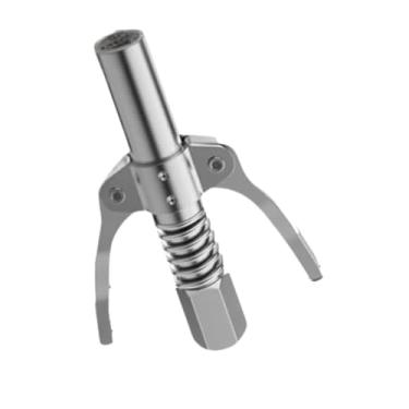 Imagem de Bico Acoplamento Graxeiro Alicadores de Graxa para Pistola de Lubrificação, Pressão Máxima Requerida: 1.000 bar, Aço Inoxidável, Fluxo: Pneumático ou Manual, Diâmetro da Rosca: 1,8" - BJB equipamentos