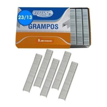 Imagem de Grampo 23/13 para grampear 60 a 90fls Galvanizado BRW 5000un