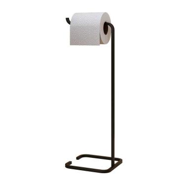 Imagem de Suporte De Papel Higiênico Level Preto Industrial Dream Home