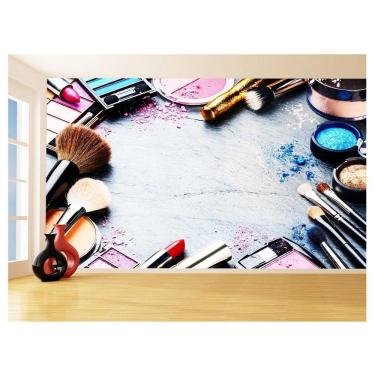Imagem de Papel De Parede Salão De Beleza Maquiagem Make 3,5M Slb98
