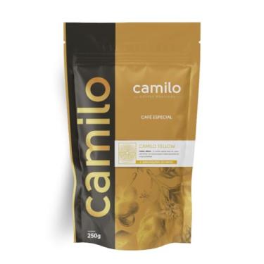 Imagem de Café Camilo Yellow - Alta Mogiana, 100% arábica nuances de chocolate, avelã, abacaxi e maça verde - 250g em Grãos