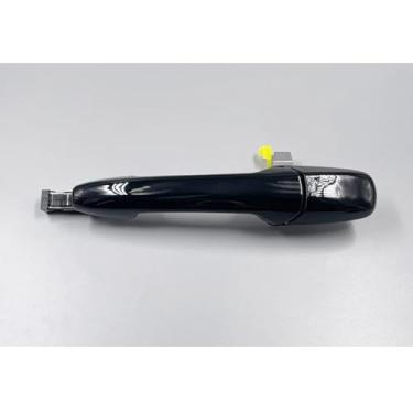 Imagem de Para Ford Ranger, para Mazda BT50 2006-2011, para Mazda 3 2003-2008, para Mazda 6 2003-2008 CX-7 2007-2012, maçaneta externa da porta pintada de preto (traseira esquerda)