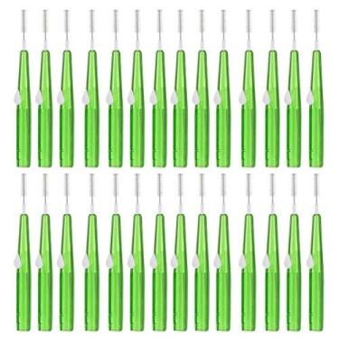 Imagem de Escova interdental EXCEART 60 unidades de fio dental verde de 0,8 mm