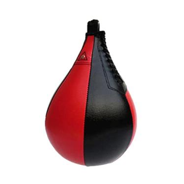 Imagem de barenx Saco de pancada durável para treinamento de bola boxe MMA Pear Punch Bag