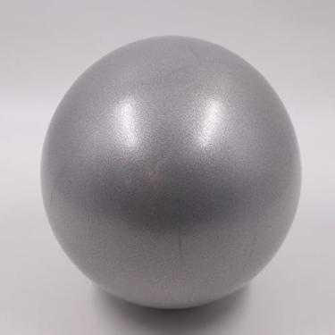 Imagem de Bola de exercício pequena cinza de 23 cm, bola de barra, mini bola de ioga macia, bola de treino para estabilidade, barra, fitness, abdômen, núcleo