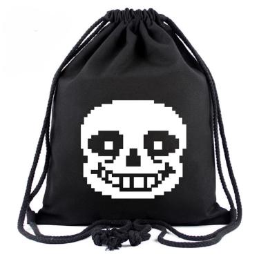 Imagem de Mochila com cordão Anime Undertale com impressão 3D para crianças