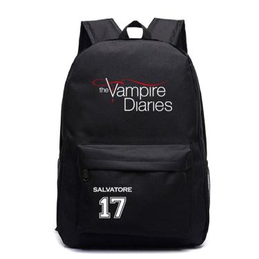 Imagem de Mochila escolar de anime Vampires Diaries para adolescentes