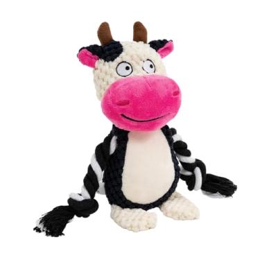 Imagem de Brinquedos De Mastigação Para Cães | Brinquedo Interativo de em Pelúcia com Squeak e Jogos de Mastigação - Brinquedo Macio Para Cachorro - Para Reduzir Tédio Treino Familiar e Brincadeiras em Viagem P