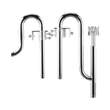 Imagem de Filtro Externo De Aquário Em Aço Inoxidável Com Entrada E Saída De Águ