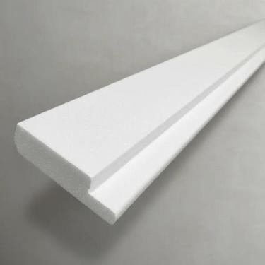 Imagem de Moldura Roda Teto em EPS Anti Chamas Com Acabamento Acetinado Premium 