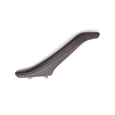 Imagem de Carro esquerda direita interior porta do passageiro puxador de couro conjunto Compatível com bmw série 5 f10 f11 f18 520i 523i 525i 528i 535i(Left Moka)