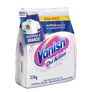 Imagem de Tira Manchas em Pó Vanish Crystal White Oxi Action 2,5kg