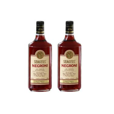 Imagem de Kit Gin Seagers Negroni Vermouth 980ml 2 unidades