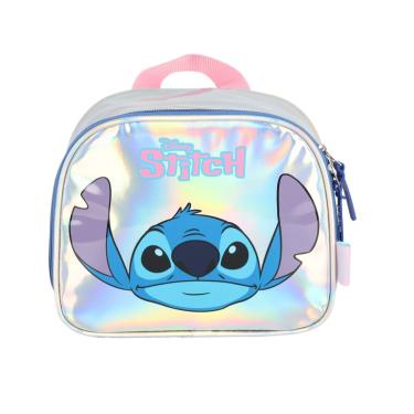 Imagem de Lancheira Infantil Térmica Stitch Luxcel LA41683SC Prata