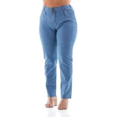 Imagem de Calça Jeans Feminina Arauto Cropped Reta-Feminino