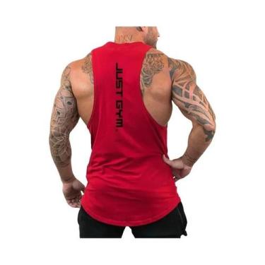 Imagem de Camiseta Sem Mangas Masculina Para Corrida, Treino E Fitness, Respiráv