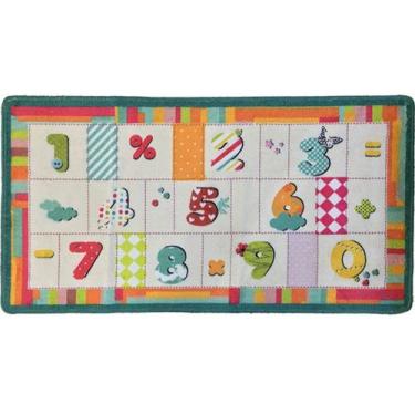 Imagem de Tapete Infantil Nylon-Látex 110X57cm Números - Uzoo