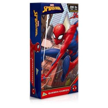 Imagem de Quebra-Cabeça - Spider-Man - Marvel - 200 Peças - Toyster