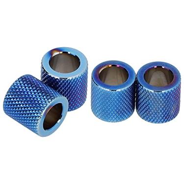 Imagem de 4 Peças Anéis de Encosto de Cabeça de Assento de Cristal Decoração Interior Universal Carro Suv Caminhão (B(azul))