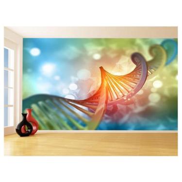 Imagem de Papel De Parede 3D Tecnologia Ciência Lab Dna 3,5M Tec24 - Você Decora