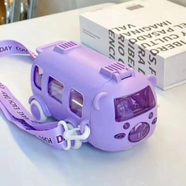 Imagem de Garrafinha Infantil Cool Cute Bus – Diversão e Estilo!