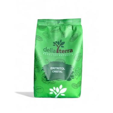 Imagem de Eritritol Cristal Puro Adoçante Natural 1Kg Della Terra