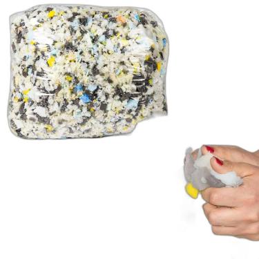 Imagem de 30 Litros Flocos De Espuma Para Enchimento Almofada Puff