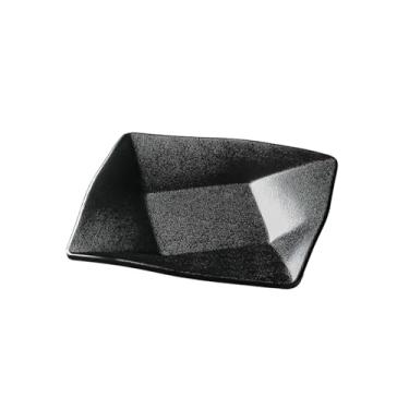 Imagem de Prato de mesa de restaurante, prato quadrado de textura fosco-4007-7