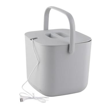 Imagem de Xcello Máquina de lavar portátil, mini lavadora de turbina de 3,8 L, mini lavadora portátil USB higiênica com redução de ruído para meias e roupas íntimas