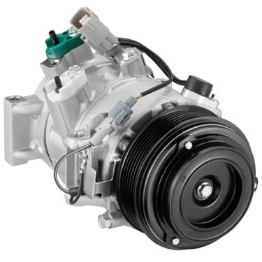 Imagem de SYKRSS Compressor A/C de ar condicionado 158336 com embreagem compatível com Lexus RX350 2007-2009 V6 3.5L Sport Utility, estilo 6SBU16 com polia de 7 sulcos