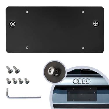 Imagem de Trunknets Inc SUPORTE DE PLACA DE LICENÇA TRASEIRA PARA AUDI A3 S3 2014 15 2016 2017 2018 2019 + 8 parafusos exclusivos e chave NOVO